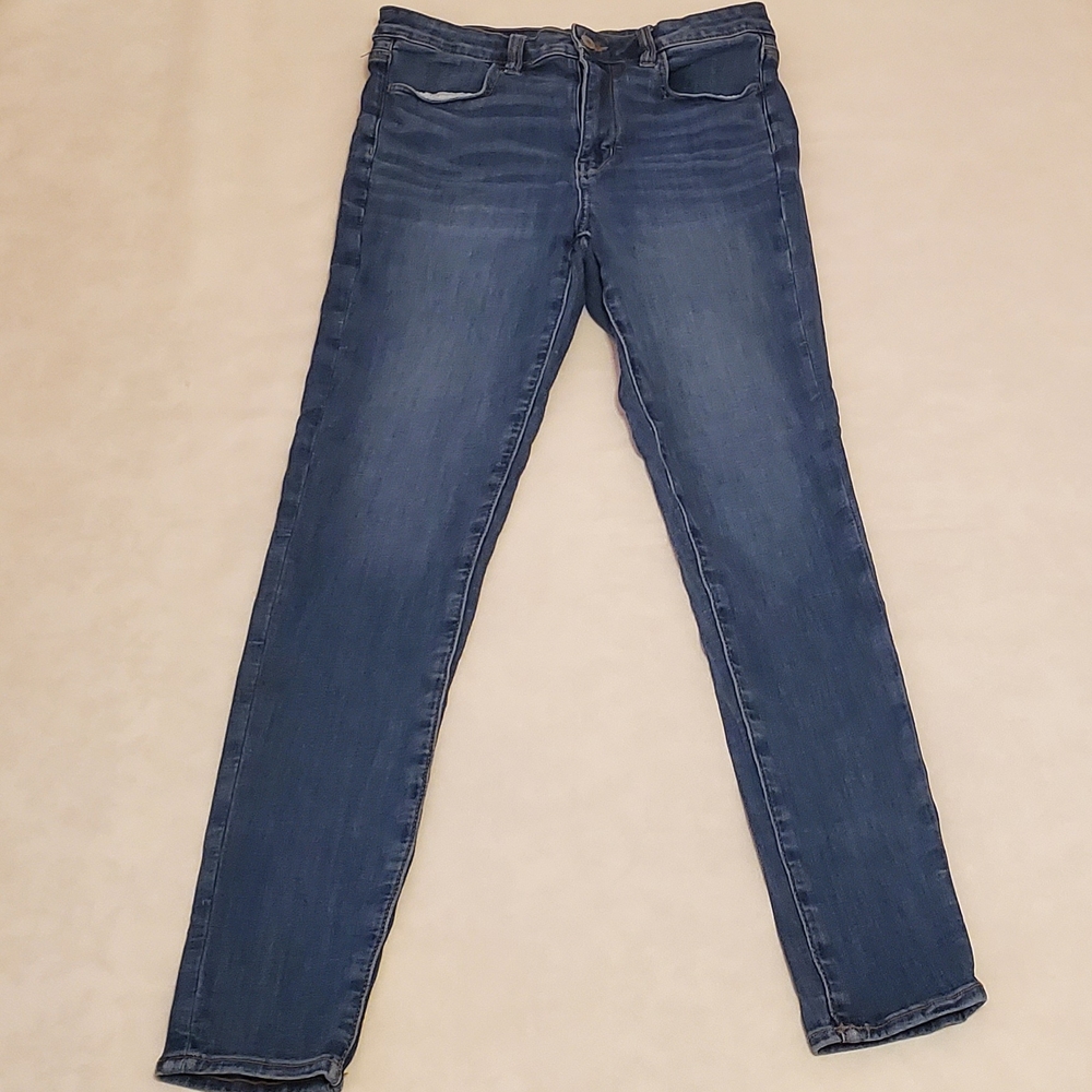 American Eagle 6 Long Ne(X)t Level Stretch Super Hi-Rise Jegging Skinny Jeans